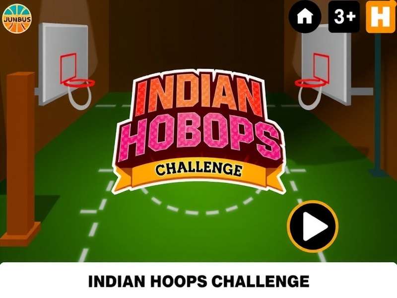 Indian Hoops Challenge Gameplay Screen Indian Hoops Challenge Gameplay